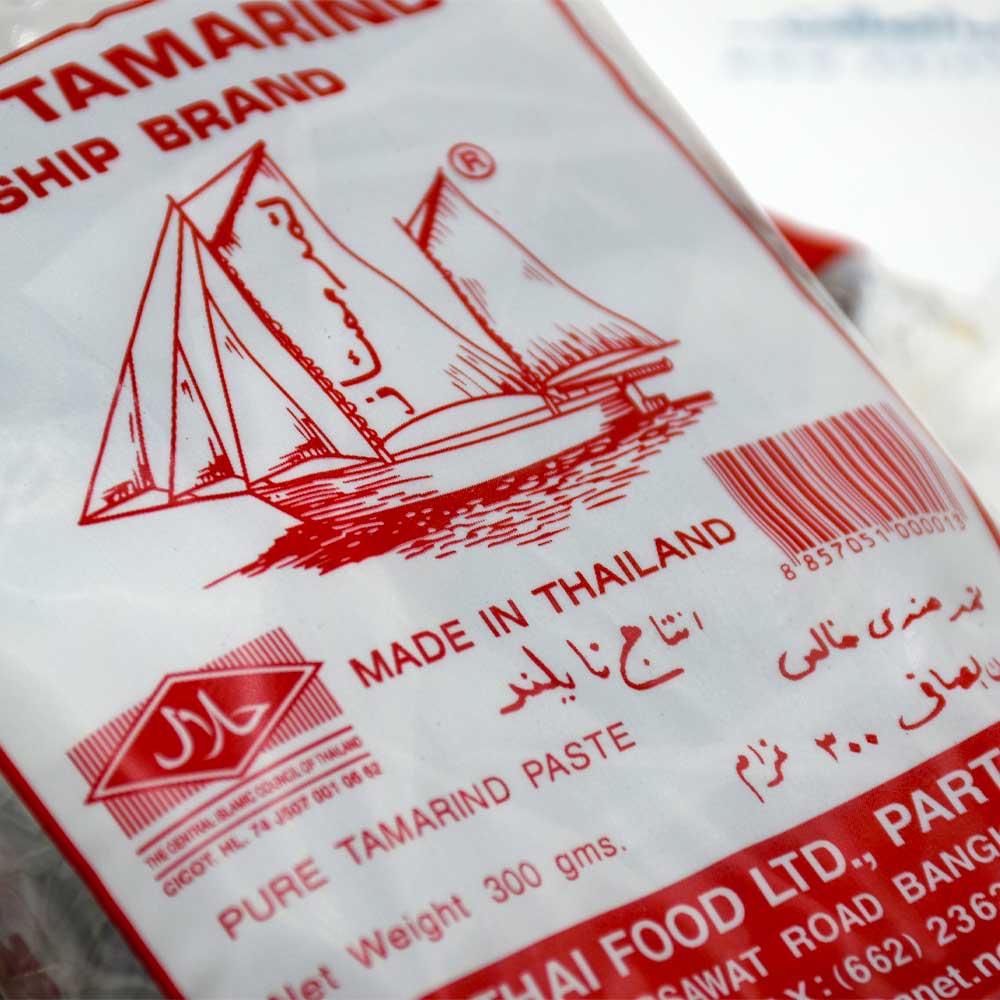 تمر هندی کشتی اصلی تایلند بسته ۳۰۰ گرمی اصلی تضمینی