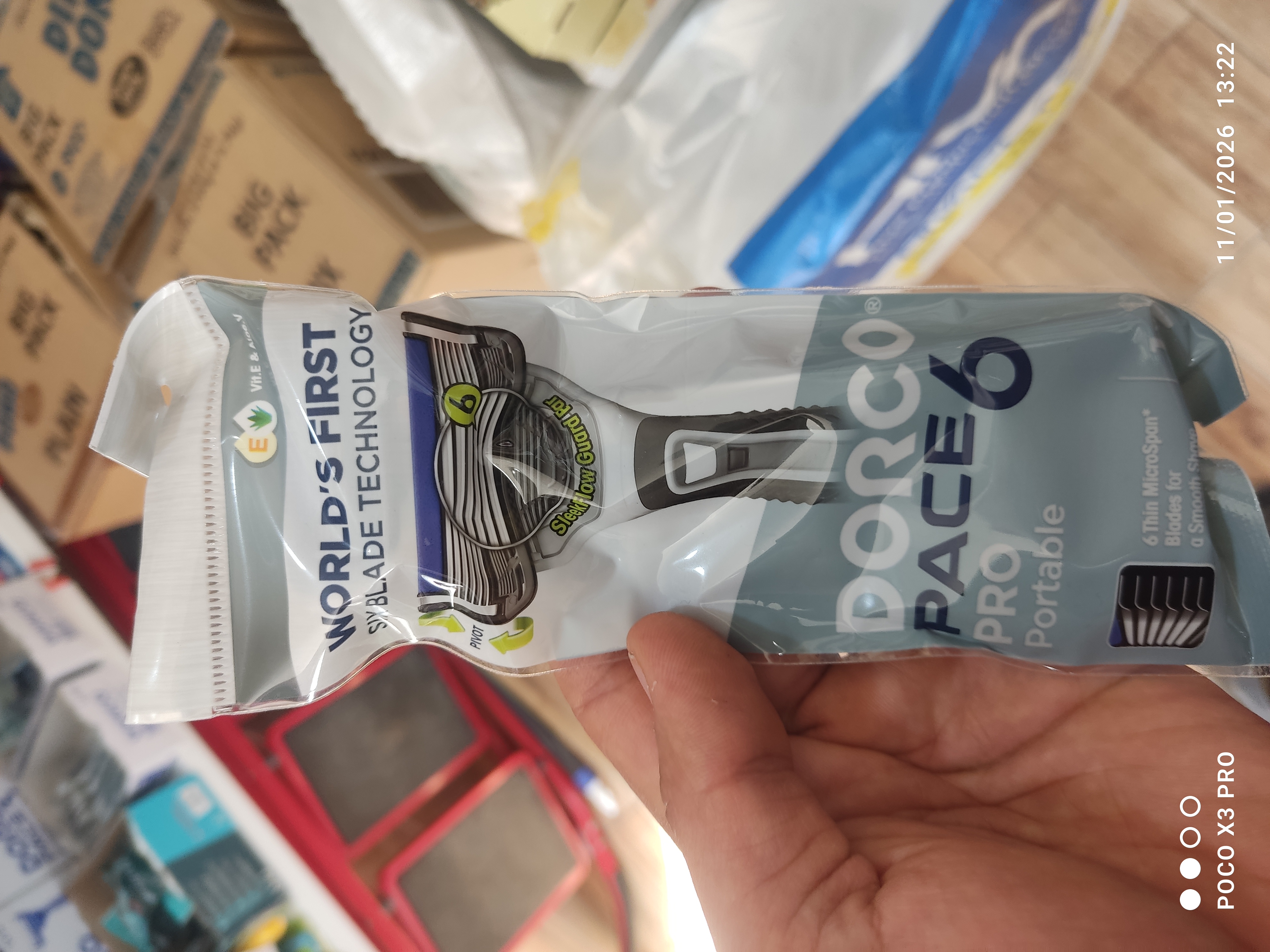 خودتراش دورکوpace6