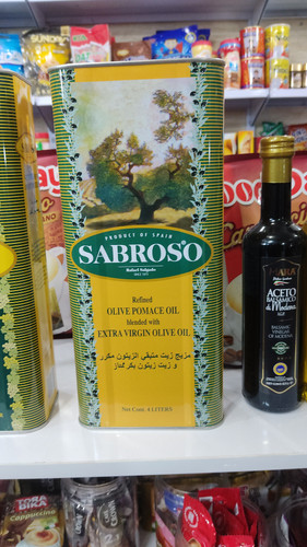 روغن زیتون سابروسو 4لیتری