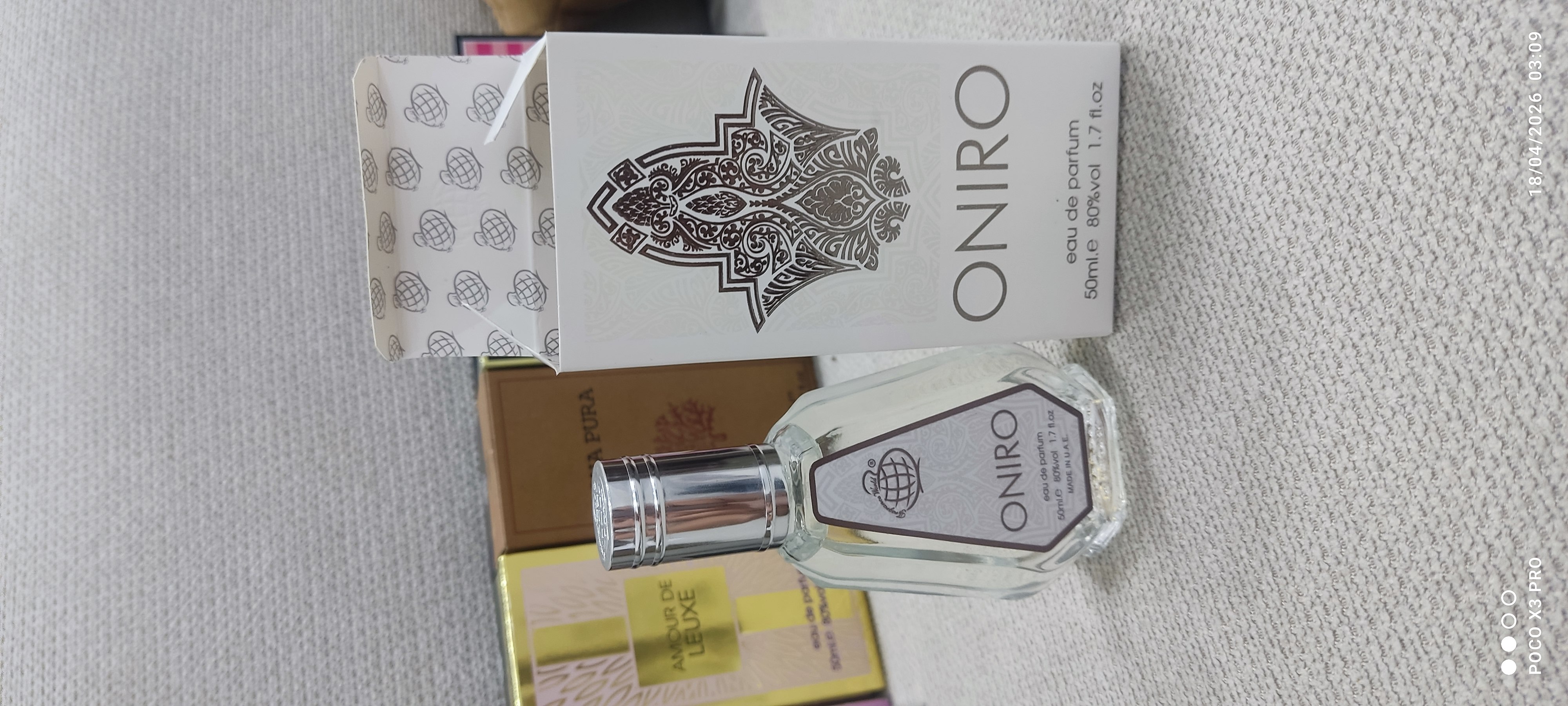 عطر مردانه فراگرنس ورد اونیرو Oniro حجم ۵۰ میل “پاکو رابان اینوکتوس