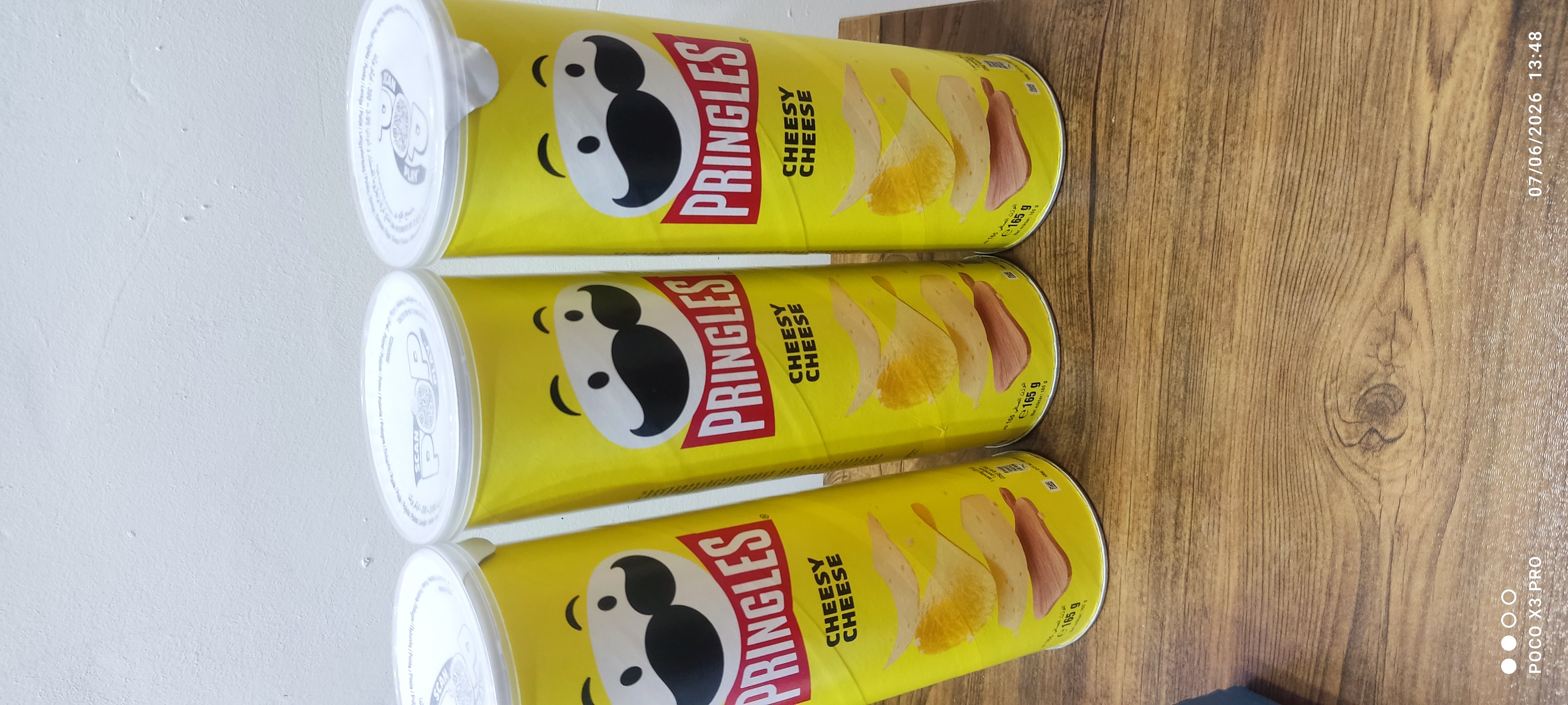 چیپس پرینگلز اصل با طعم CHEESY&CHEESE