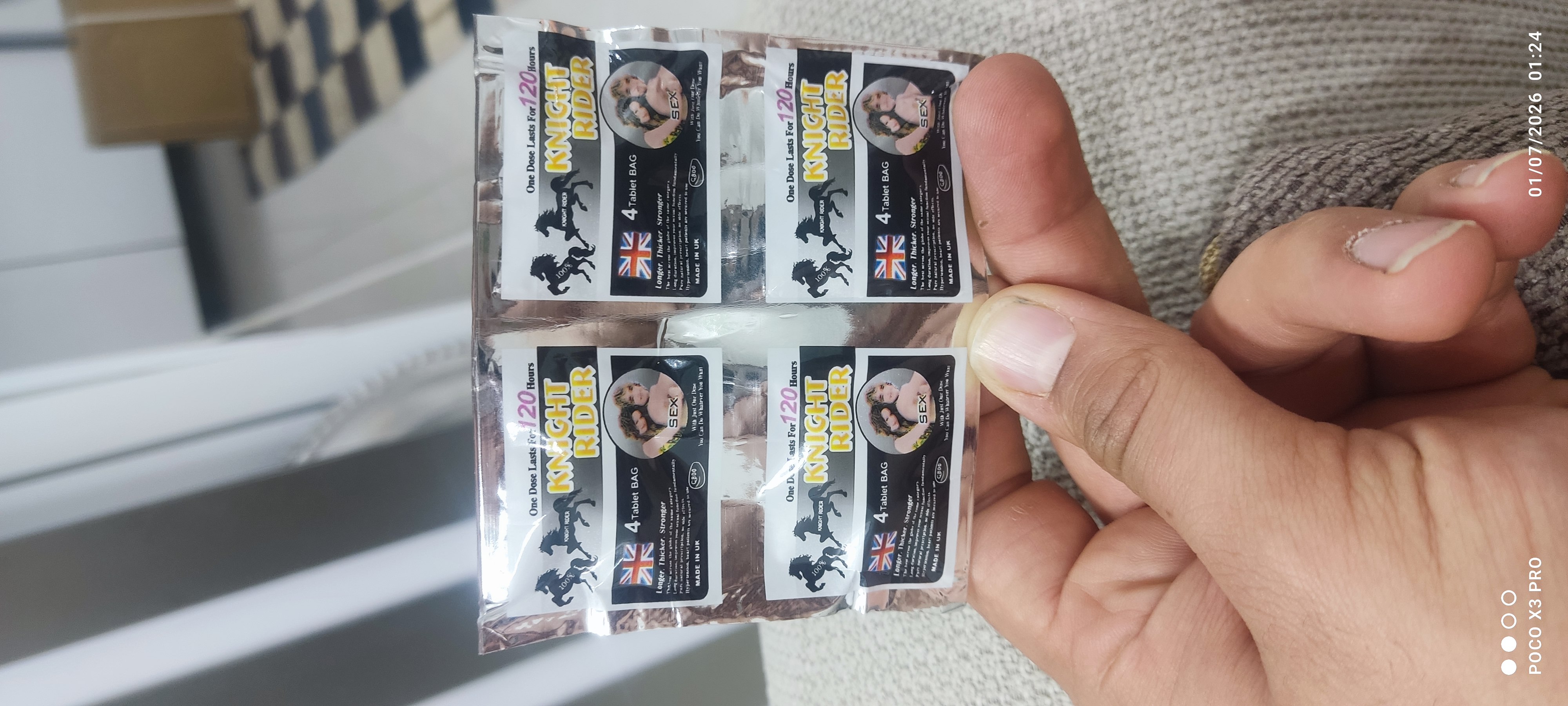 Knight Riderتقویت جنسی مردانه چهارعددی
