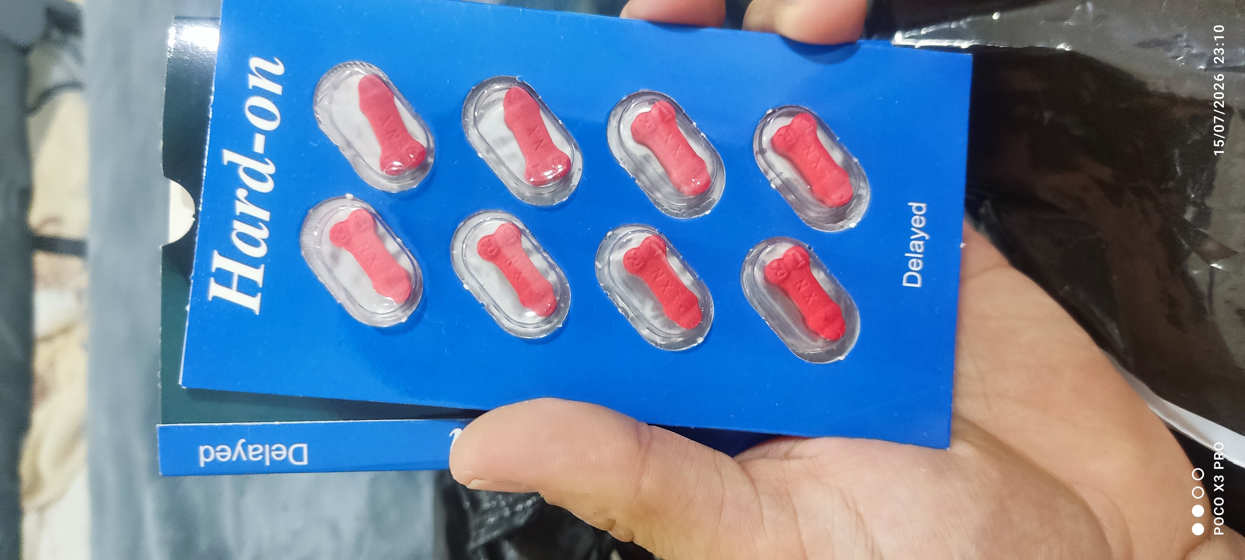 تاخیری hard on قرمز عالی