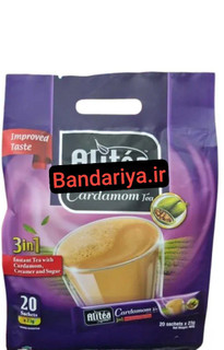 چای کرک علی تی هل 3در1 مدل Alitea Signature Cardamom | تعداد 30 عددی