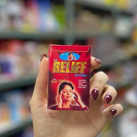 ریلایف اکسترا اصلی 10عددی انقضا بالای 2سال|Relife pain Relief