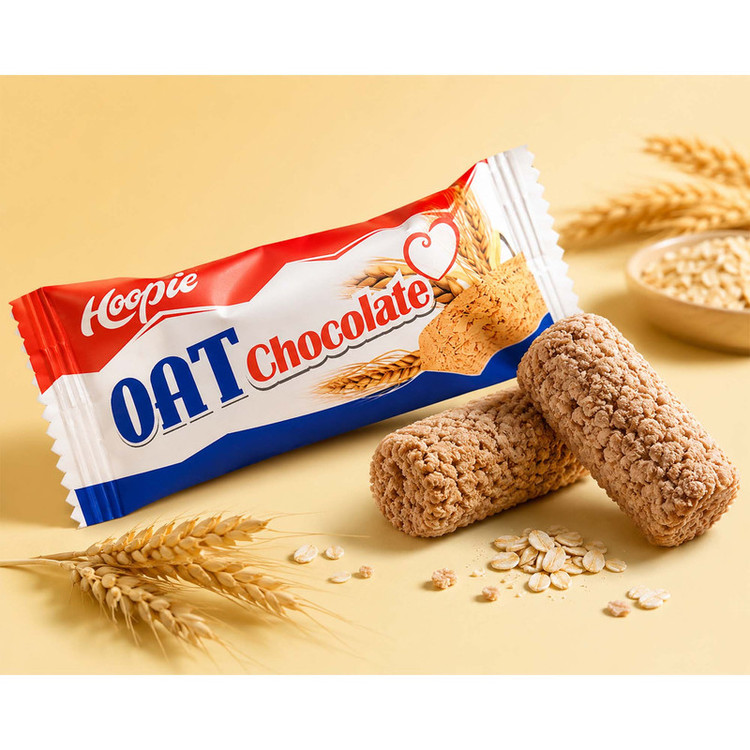 بیسکویت جو دوسر شکلاتی اوت چاکلت با طعم چای شیر - 400 گرم