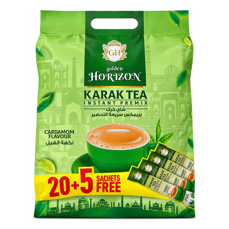 چای کرک گلدن هورایزن با طعم هل - 20 گرم بسته 25 عددی